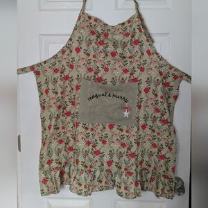 Holiday Baking Apron With Pocket!